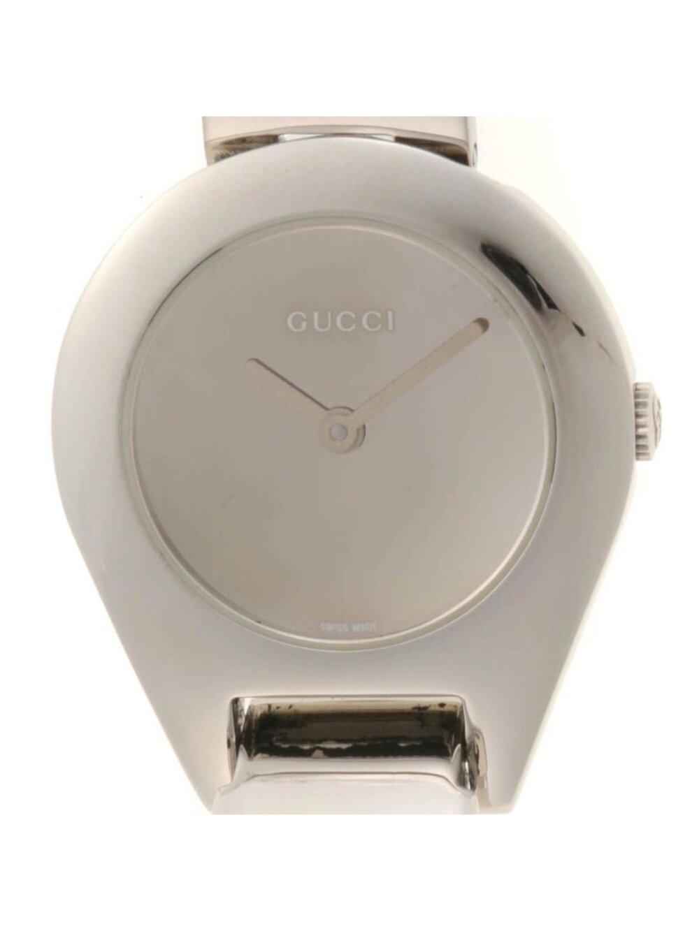 Gucci Watch Stainless Steel Mirror Dial Quartz